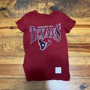 Kids Houston Texans Red Short Sleeve Tee